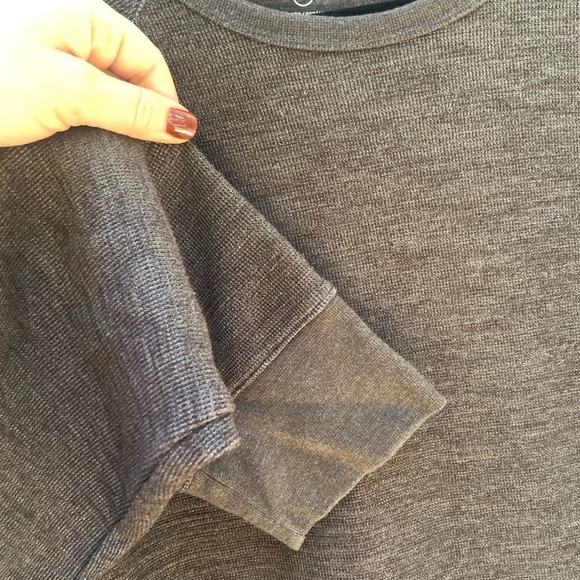 EUC Goodfellow & Co. Rich Heather Brown Crewneck Long Sleeve Pullover - Picture 6 of 7